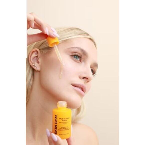 Skin Gym Face Trainer Vitamin C + A & Hyaluronic Acid Serum - 1 fl. oz‎ - NEW - Picture 2 of 8